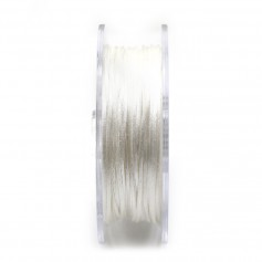 Cordón cola de rata blanco 1,0mm x 25m