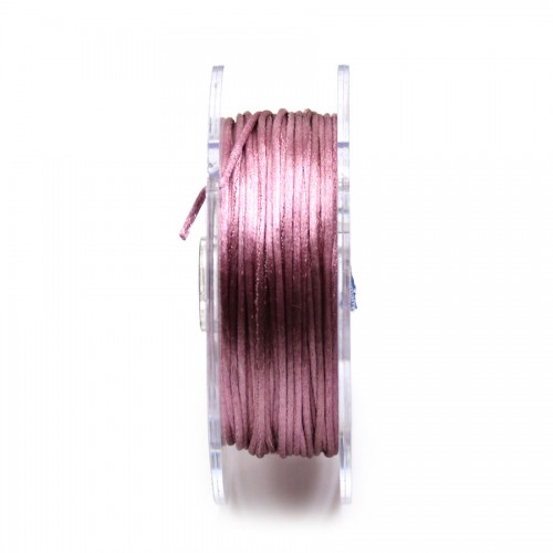 Rattail cord dark pink 1.5mm X 25m
