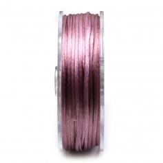 Rattail cord dark pink 1.5mm x 25m