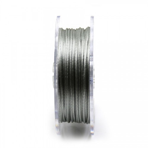 Rattail cord grey 1.0mm X 25m