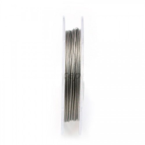 Bead Stringing Wire grey 0.3mm x 10m