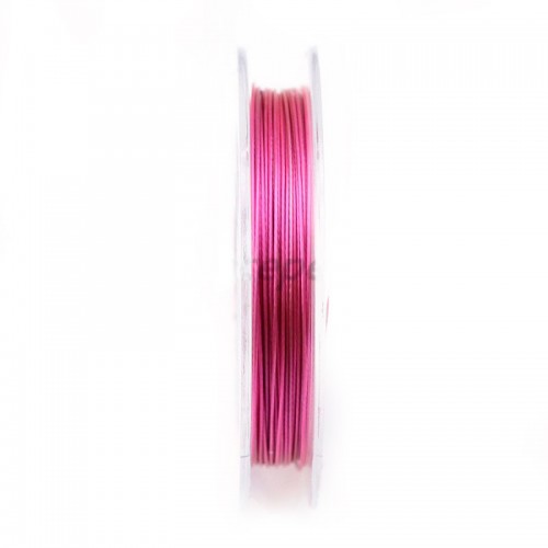 Bead stringing wire rose 0.38mm x 10m
