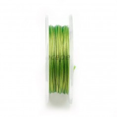 Fio verde de jade 7 fios 0,45mm x 10 m