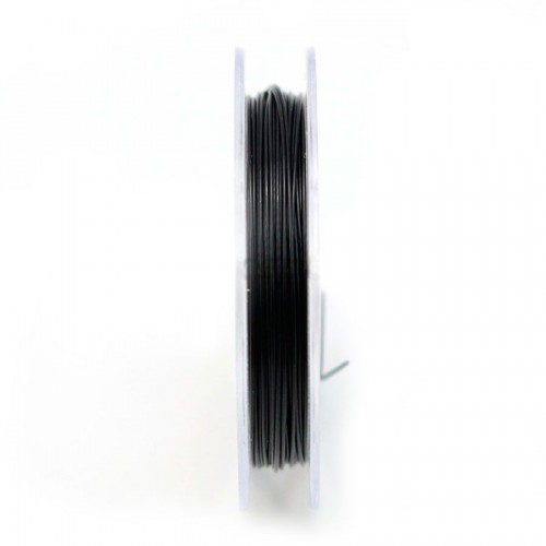 Cable negro de 7 núcleos de 0,45 mm x 10 m
