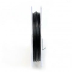 Bead Stringing Wire black 0.45mm x 10m