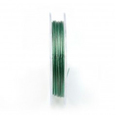 Bead Stringing Wire olive 0.45mm x 10m