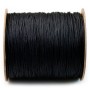 Black polyester thread 1mm x 2m
