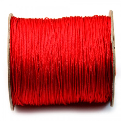 Rotes Polyestergarn 1 mm x 250 m