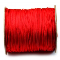Fio vermelho de poliéster 1 mm x 2 m