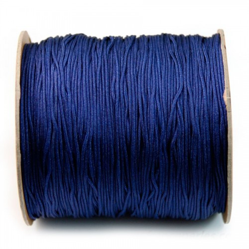 Navy blue thread polyester 1mm x 250 m