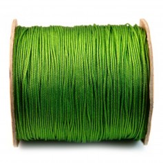 Fil polyester vert herbe 1 mm x 2 m