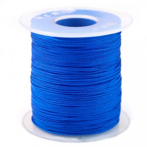 Fil polyester bleu saphir 0.5 mm X 5 m