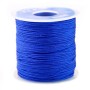 Fil polyester bleu saphir 0.8 mm x 5 m
