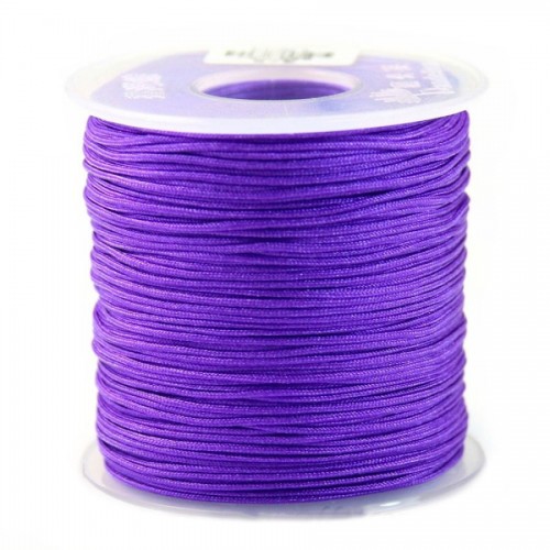 Fil polyester violet 0.8mm x 5m