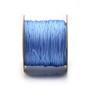 Polyester thread, in sky blue color, in size of 0.8mm x 5m