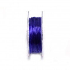 Fil élastique bleu 1.0mm x 25m