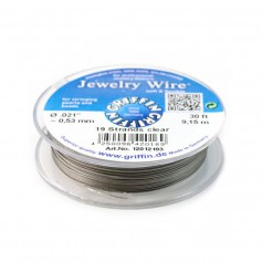 Stringing wire 19 Strand soft flexible 0.53mm x 9.15m