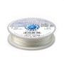 Stringing wire soft flexible silver-plated 0.6mm x 9.15m
