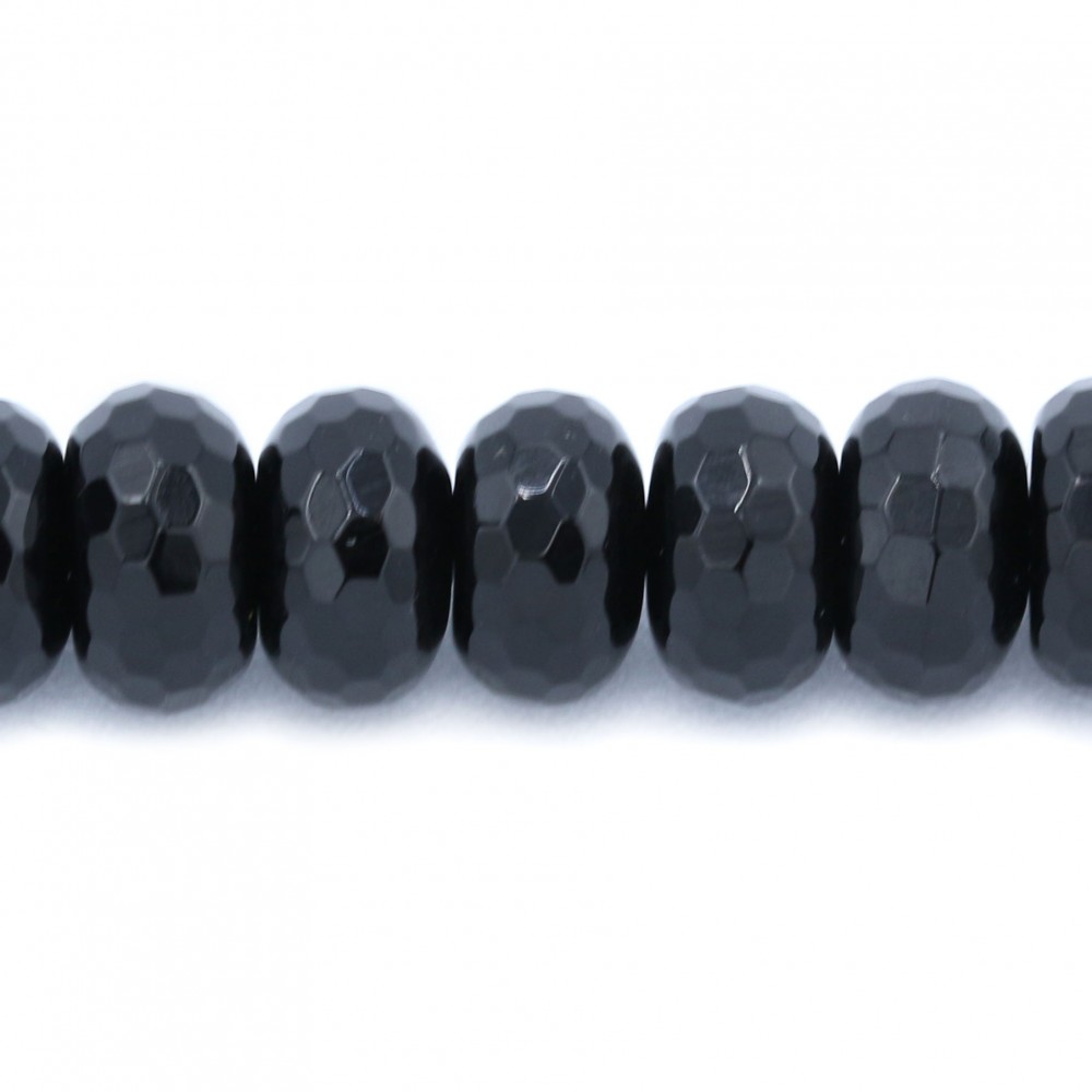 50 unidades abalorios 8x5mm a partir de chapados con facetas abalorios beads joyas 
