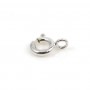 925 sterling silver spring clasp 5mm x 100pcs