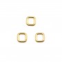 14k gold filled square jump ring 0.76x4mm x 2pcs