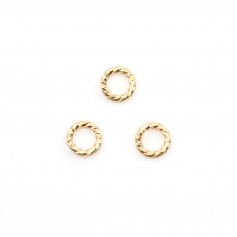 Open Gold Filled Rings 4mm x 10pcs