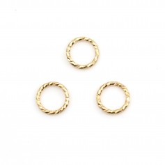 Open Gold Filled Rings 6mm x 6pcs