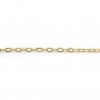 14K Gold filled chaine 1.3x1.8mm x 40cm