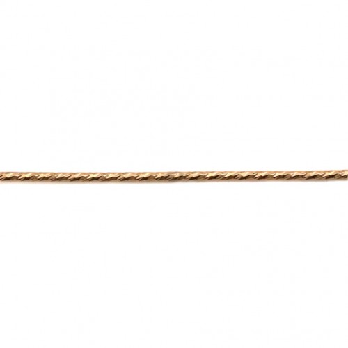 Alambre de chispa de oro 0.64mm x 30cm