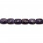Amethyste faceted rectangle 8x10mm x 40cm