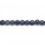 Round sapphire faceted 2mm x 40cm
