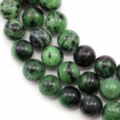Ruby Zoisite Rond 12mm x 40cm