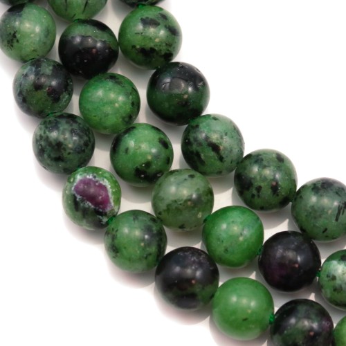 Ruby Zoisite Rond 6mm X 40cm