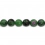 Ruby Zoisite Rond 6mm x 40cm