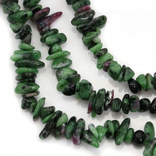 Ruby Zoisite in Form Chips x 80cm