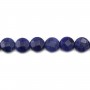Sodalite flat round faceted 8mm x 40cm