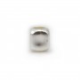 Spacer cube 2mm silver 925 x 10pcs