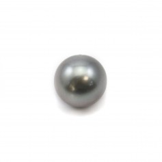 Tahitian cultured pearl, round 9-11mm AA+ x 1pc
