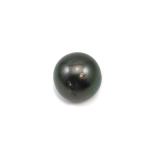 Tahitian cultured pearl, round, 12-13mm, D x 1pc