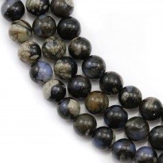 Natural Grey Opal Beads 6mm x 40cm