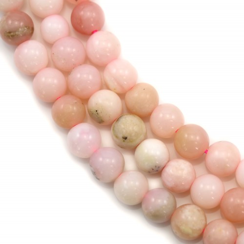 Opale rosa pallido rotondo 5 mm x 39 cm