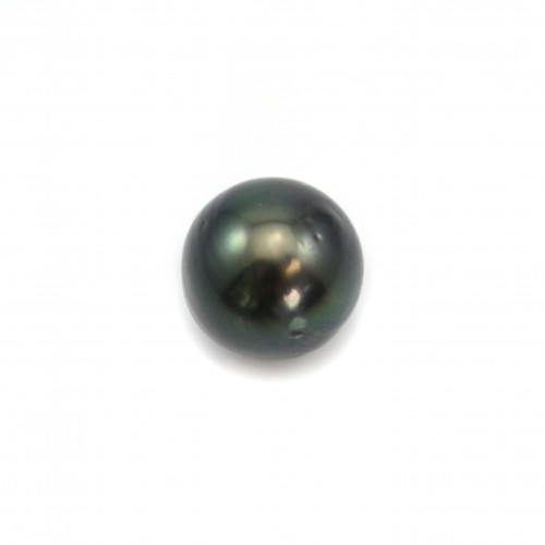 Perle de culture de Tahiti, ronde, 8-8.5mm, D x 1pc