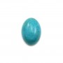 Cabochon Turquoise Ovale 10x14mm x1pc