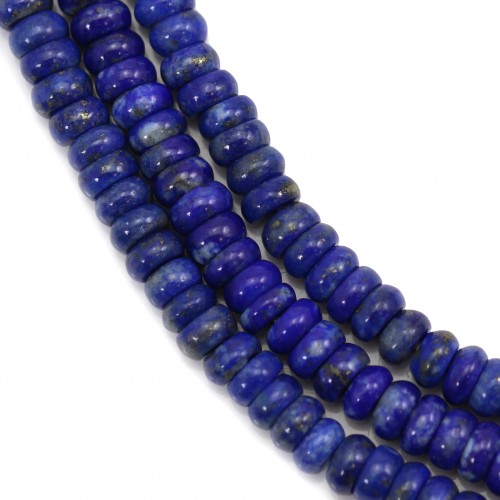 Lapis lazuli rondelle 5mm x 40cm