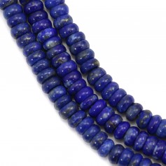 Lapis lazuli roundel 4mm x 40cm