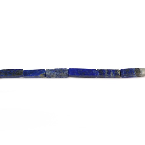 Lapis lazuli rectangle 4*13mm x 10pcs