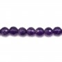Amethyst Faceted Round 10mm x 40cm