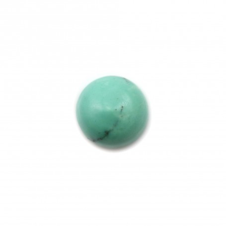 Cabochon Turquoise Round 4mm x 1pc