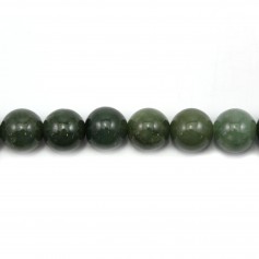 Jade naturel rond 13mm x 1pc