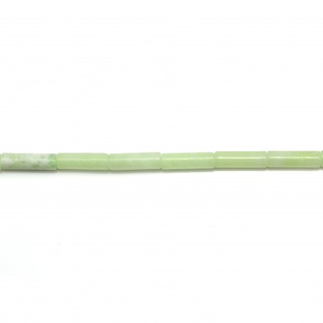 Jade nephrite tube 4x13mm x 40cm
